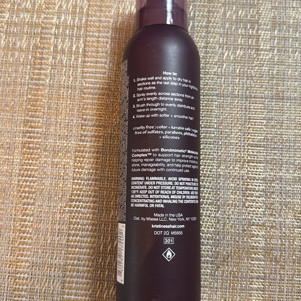Purple Overnight Bond Revitalizing Dry Mask - Picture 2 of 3